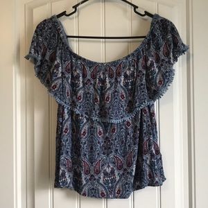 Off the shoulder top